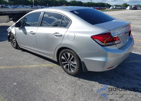 2015 Honda Civic Ex from USA, damaged, VIN 19XFB2F87FE108824